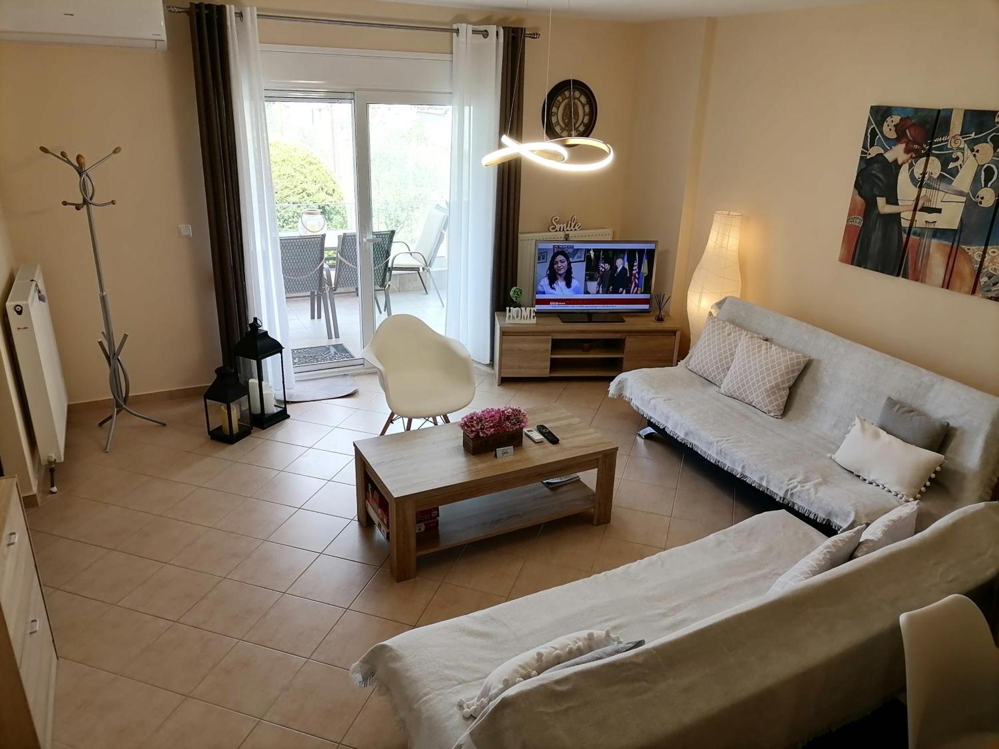 Bella Casa Lejlighed Néa Péramos Eksteriør billede